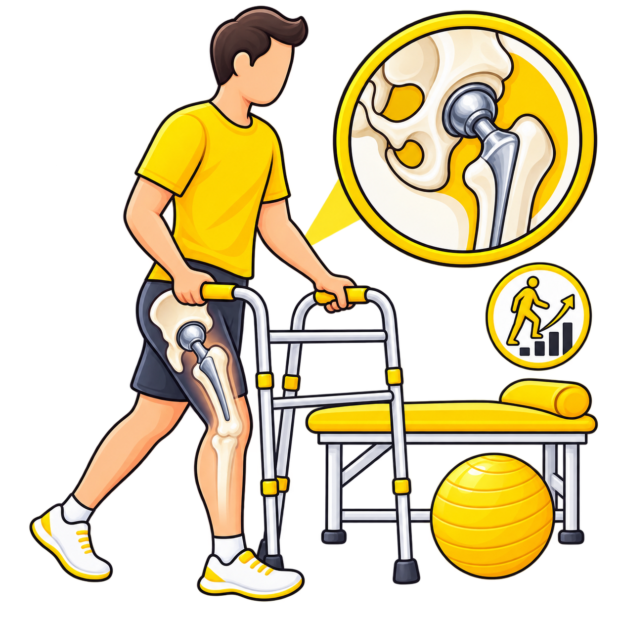 Post-Hip Replacement Rehabilitation