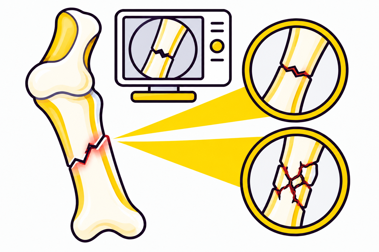 simple complex fracturess